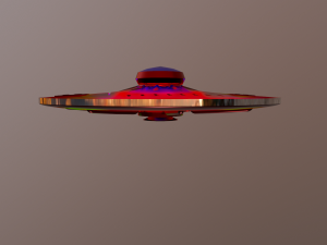 ufo 2 Modelo 3D