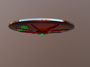 ufo 2 Modelo 3D