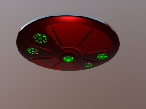 ufo 2 Modelo 3D