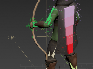 elf archer 3D Model