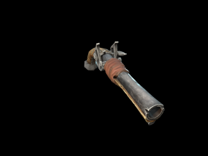 stylized pirate pistol 3D Model