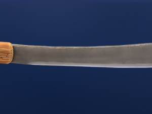 stylized machete 3D Model