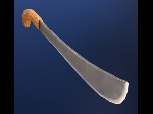 stylized machete 3D Model