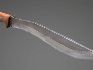 stylized machete 3D Model