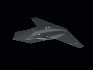 Thanatos Tactical UAV from Kratos 3D-Modell
