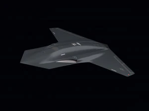 Thanatos Tactical UAV from Kratos 3D Model