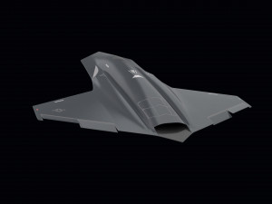 Thanatos Tactical UAV from Kratos 3D-Modell