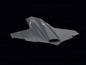 Thanatos Tactical UAV from Kratos 3D Model