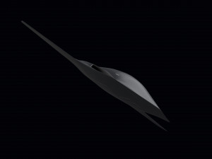 Thanatos Tactical UAV from Kratos 3D-Modell