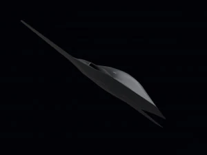 Thanatos Tactical UAV from Kratos 3D Model