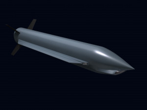 Tyrfing 3SM Missile 3D Модель