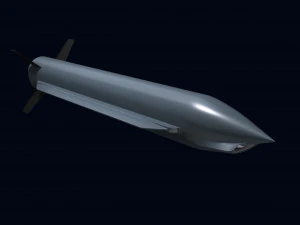 Tyrfing 3SM Missile 3D Model