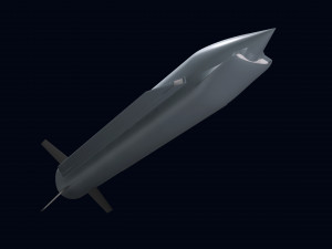 Tyrfing 3SM Missile 3D Модель