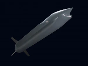 Tyrfing 3SM Missile 3D Model