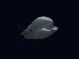 Tyrfing 3SM Missile 3D Model