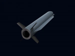 Tyrfing 3SM Missile 3D Model