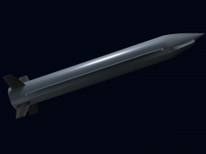 Tyrfing 3SM Missile 3D Модель