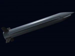 Tyrfing 3SM Missile 3D Model
