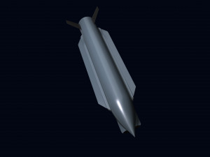 Tyrfing 3SM Missile 3D Модель