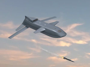 LongShot від General Atomics 3D Модель