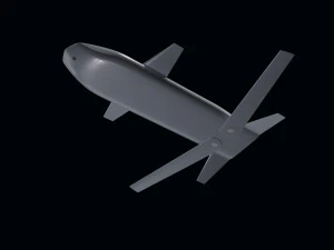 LongShot from General Atomics 3D Model