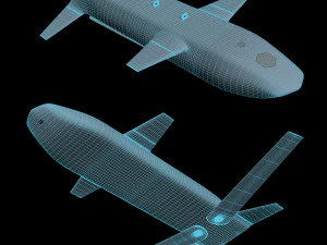 LongShot from General Atomics 3D Model