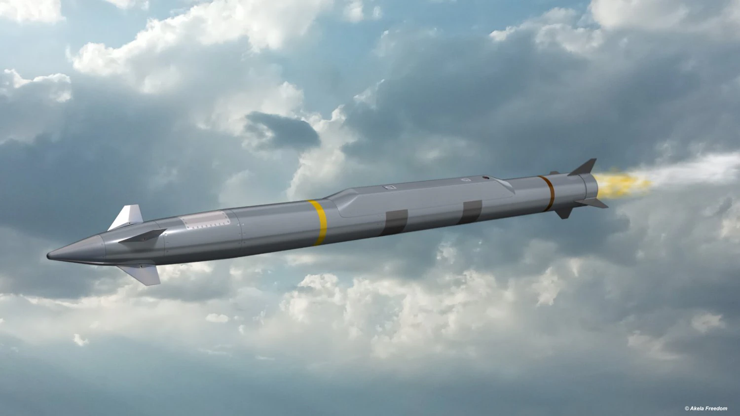 Rampage Missile 3D Model .c4d .max .obj .3ds .fbx .stl .blend 