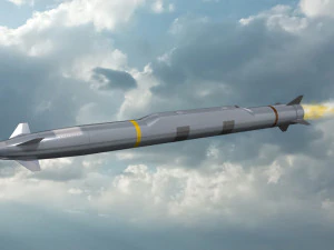 Rudal Mengamuk Model 3D