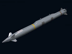 Rampage Missile 3D Model