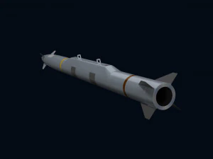 Rampage Missile 3D Model