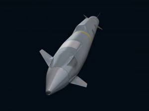 Rampage Missile 3D Model