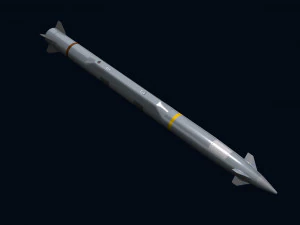 Rampage Missile 3D Model