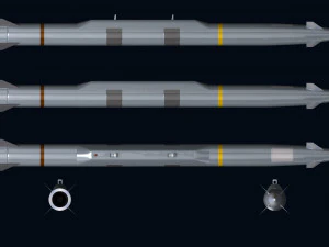 Rampage Missile 3D Model
