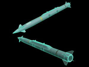 Rampage Missile 3D Model