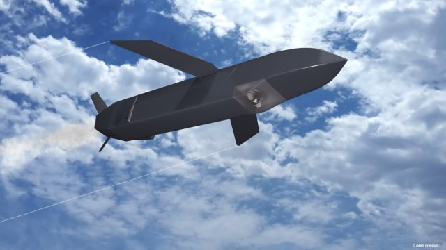 Light Attack Remote Carrier from Diehl 3D Модель .c4d .max .obj .3ds .fbx .stl .blend 