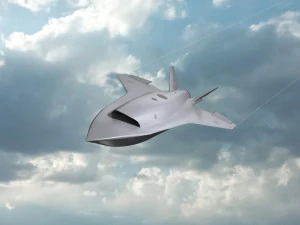 Saab FCAS UCAV Model 3D