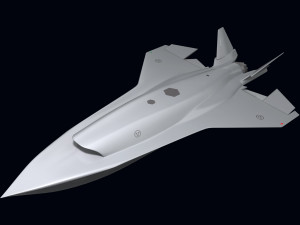 Saab FCAS UCAV 3D Model