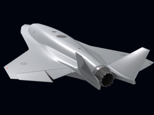 Saab FCAS UCAV 3D Model