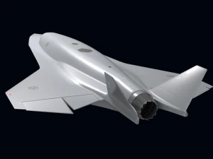 Saab FCAS UCAV 3D Model