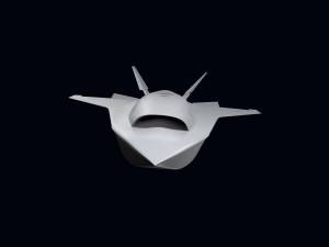Saab FCAS UCAV 3D Model