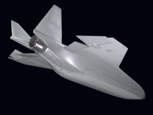 Saab FCAS UCAV 3D Model