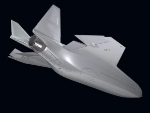 Saab FCAS UCAV 3D Model