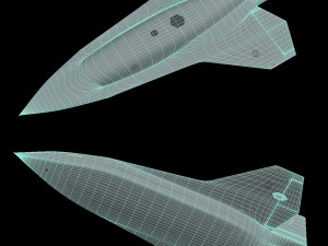 Saab FCAS UCAV 3D Model