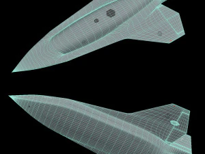 Saab FCAS UCAV 3D Model