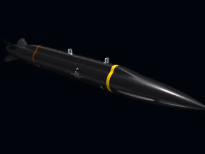Lockheed Martin Mako Missile 3D Model