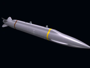 Lockheed Martin Mako Missile 3D Model