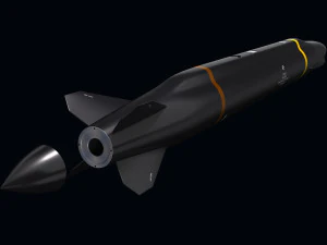 Lockheed Martin Mako Missile 3D Model