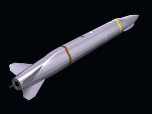 Lockheed Martin Mako Missile 3Dモデル
