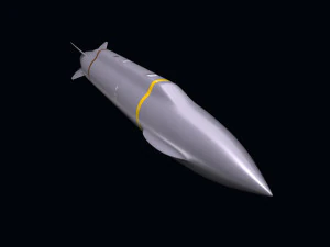 Lockheed Martin Mako Missile 3D Model