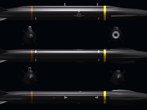 Lockheed Martin Mako Missile 3Dモデル